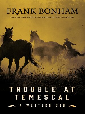 cover image of Trouble at Temescal: a Western Duo